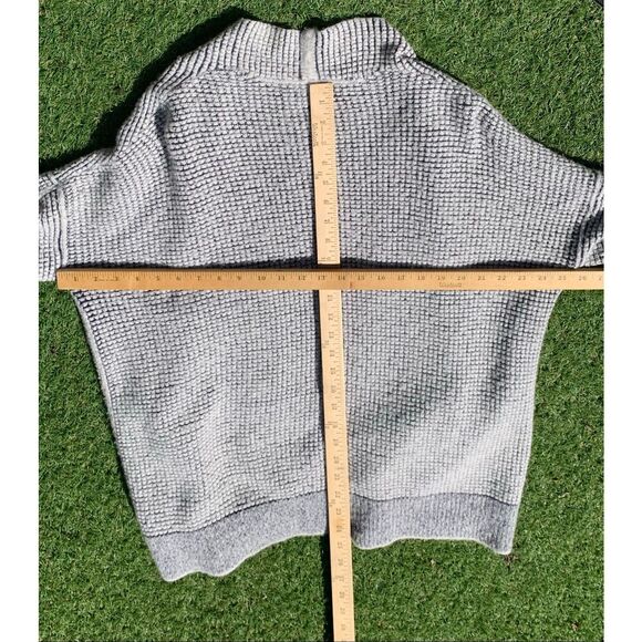 Sleeping On Snow Wool Alpaca Cocoon Hygge ANTHROPOLOGIE Open Cardigan SWEATER sz - Picture 6 of 6